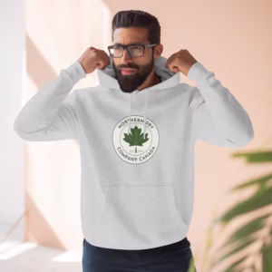 Classic Logo Hoodie Heather Grey Lifestyle Man