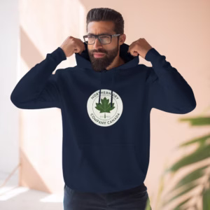 Classic Logo Hoodie Navy Lifestyle Man