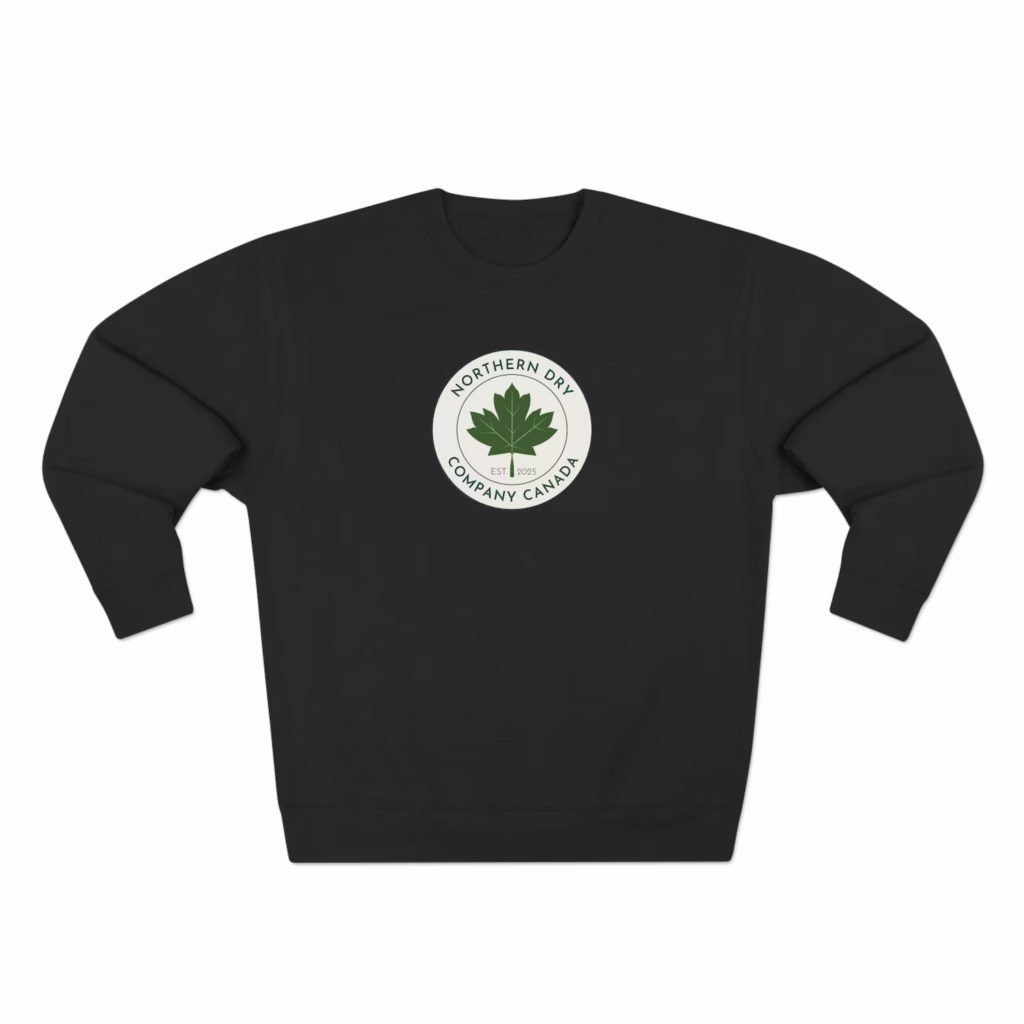 Northern Dry Classic Logo Sweatshirt Black Front