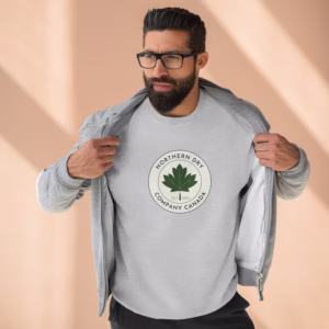 Northern Dry Classic Logo Sweatshirt Heather Grey Lifestyle Man