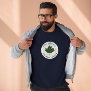 Northern Dry Classic Logo Sweatshirt Navy Lifestyle Man