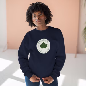 Northern Dry Classic Logo Sweatshirt Navy Lifestyle Woman