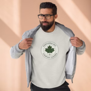 Northern Dry Classic Logo Sweatshirt Oatmeal Heather Lifestyle Man