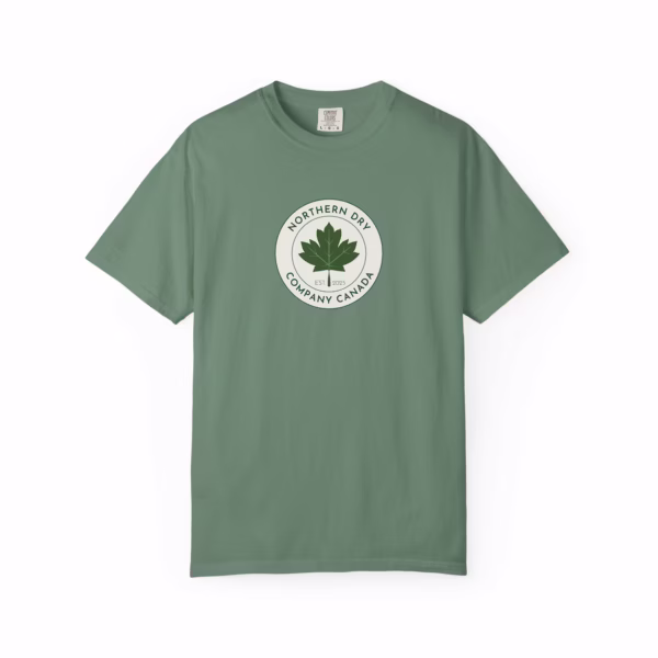 Northern Dry Classic Logo Unisex T-Shirt Light Green Front