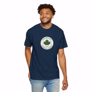 Northern Dry Classic Logo Unisex T-Shirt Navy Front Man