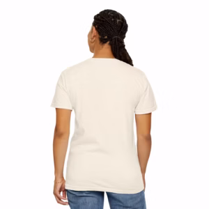 Northern Dry Comfort Colors Unisex T-Shirt Ivory Back Woman