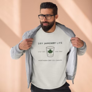 Northern Dry Dry Life Glass Sweatshirt Oatmeal Heather Lifestyle Man