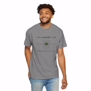 Northern Dry Dry Life Glass Unisex T-shirt Granite Man