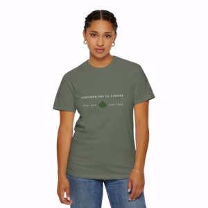 Northern Dry Minimalist Essentials Unisex T-Shirt Moss Woman