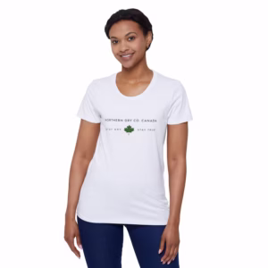 Northern Dry Minimalist Essentials Women's T-Shirt Salt White Woman
