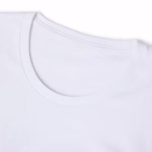 Northern Dry Royal Apparel Organic Women's T-Shirt Salt White Collar Closeup