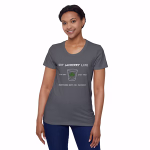 Northern Dry Dry Life Stay Dry Stay True Women's T-Shirt Slate Dark Grey