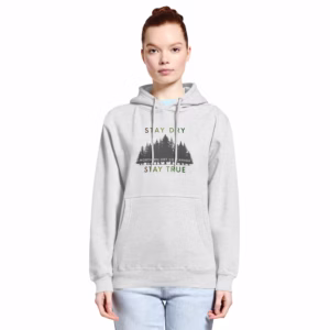 Northern Dry Stay Dry Stay True Vernal Renewal Gradient Hoodie Heather Grey
