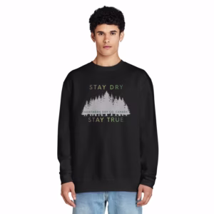 Northern Dry Signature Stay Dry Stay True Vernal Renewal Gradient Sweatshirt Black Guy