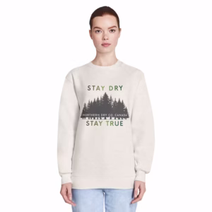 Northern Dry Signature Stay Dry Stay True Vernal Renewal Gradient Sweatshirt Oatmeal Heather Girl
