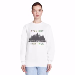 Northern Dry Signature Stay Dry Stay True Vernal Renewal Gradient Sweatshirt White Girl