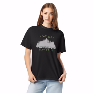 Northern Dry Signature Stay Dry Stay True Vernal Renewal Gradient Unisex T-Shirt Black Girl