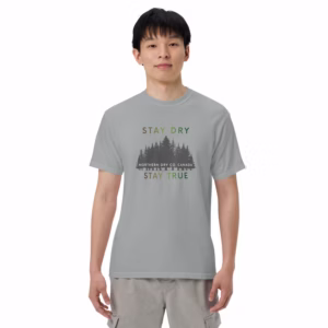 Northern Dry Signature Stay Dry Stay True Vernal Renewal Gradient Unisex T-Shirt Granite Guy