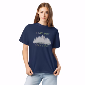 Northern Dry Signature Stay Dry Stay True Vernal Renewal Gradient Unisex T-Shirt Navy Girl