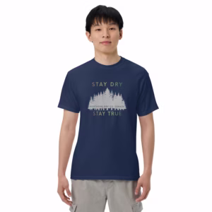 Northern Dry Signature Stay Dry Stay True Vernal Renewal Gradient Unisex T-Shirt Navy Guy